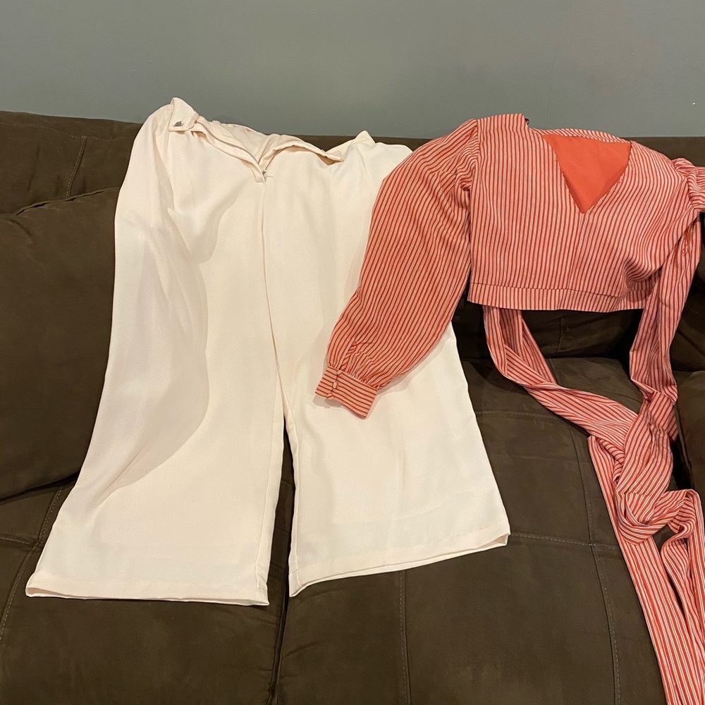 Pants and shirt